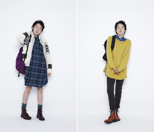 中性美的俏皮可爱。niko and… LookBook