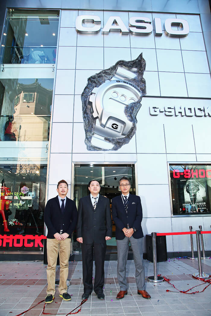 CASIO中国旗舰店于王府井盛装开幕