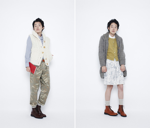 中性美的俏皮可爱。niko and… LookBook