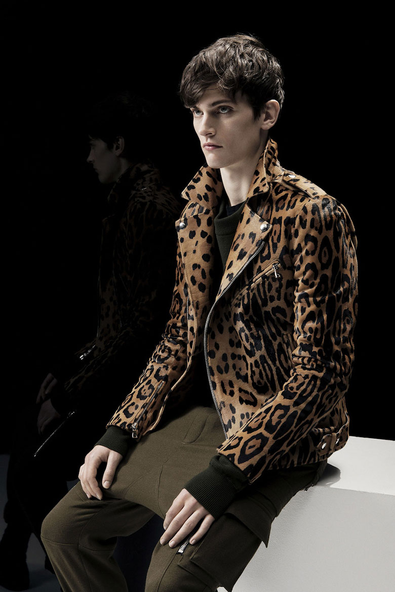 迷彩与斑马纹运用 Balmain 巴尔曼 2014秋冬系列形象搭配