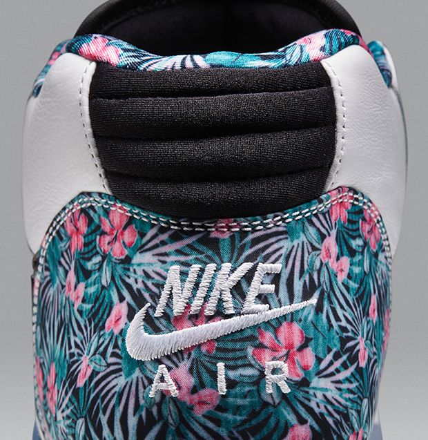 大红花图文元素 Nike Air Trainer 1 “Pro Bowl" 鞋款细节