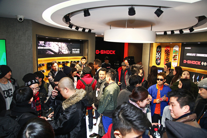 CASIO中国旗舰店于王府井盛装开幕