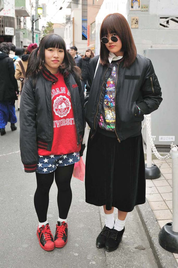日本原宿街拍:花俏路线的原宿潮人告诉你 今季这样穿合适！