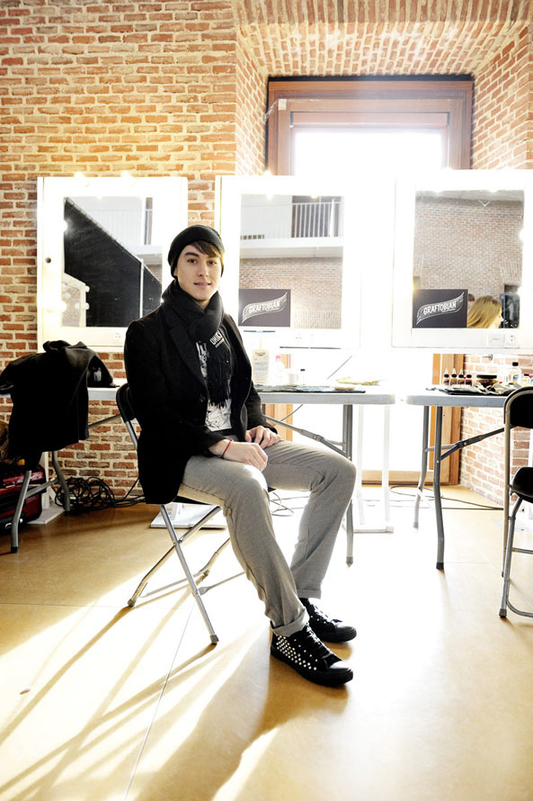 型男冬季怎么穿？看2014马德里秋冬男装周型男街拍精选