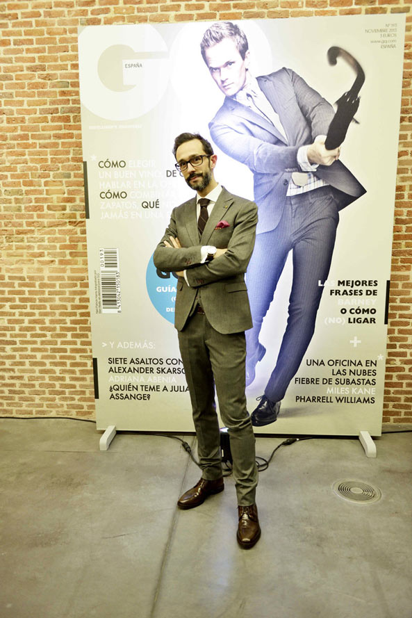 型男冬季怎么穿？看2014马德里秋冬男装周型男街拍精选