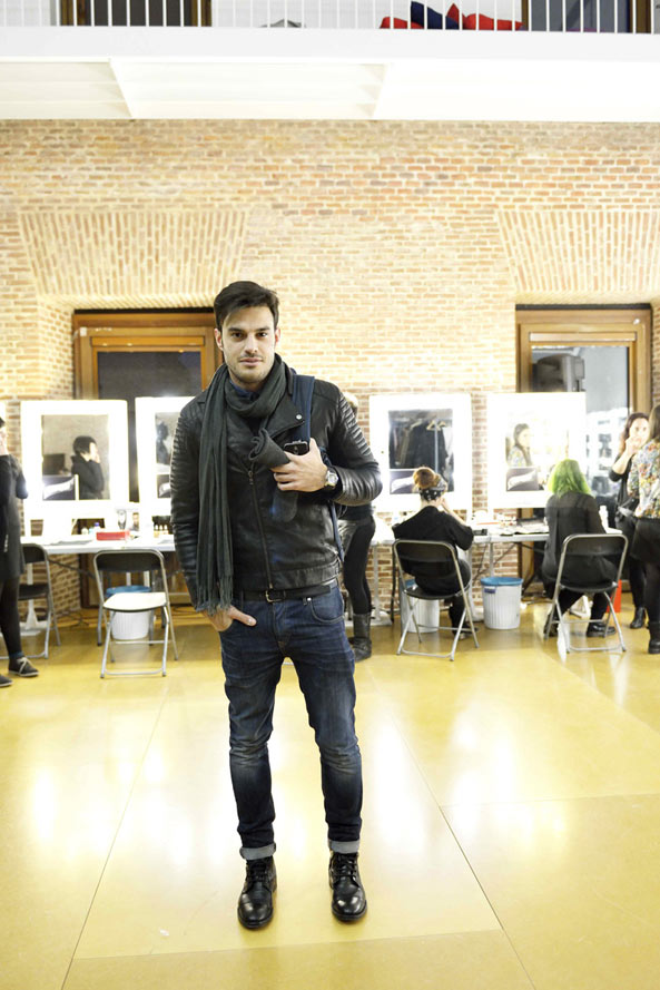 型男冬季怎么穿？看2014马德里秋冬男装周型男街拍精选