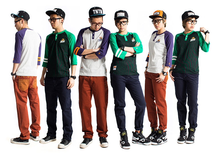 首波牛角袖T恤布裤登场 TEEN TEAM 2014 春夏系列造型搭配