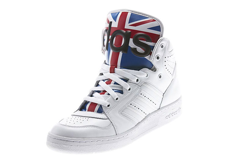英国国旗元素 adidas Originals by Jeremy Scott Instinct High 鞋款全新配色设计