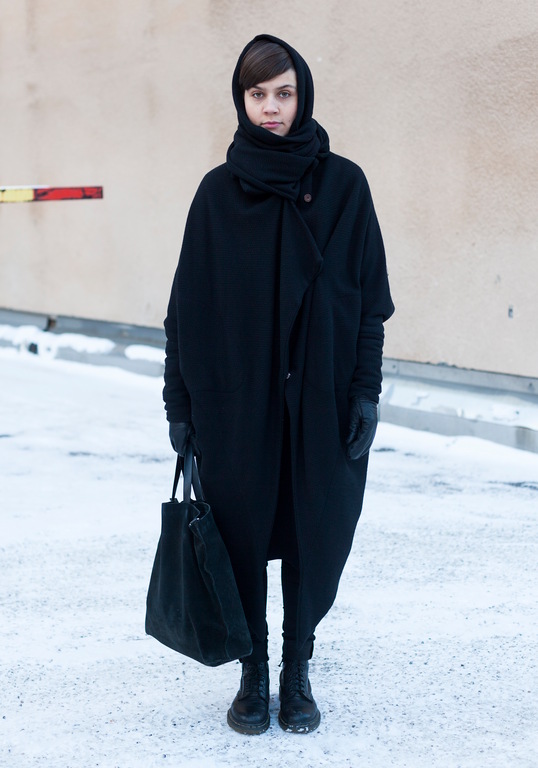 2014年1月赫尔辛基街拍 “围”美风格随心看