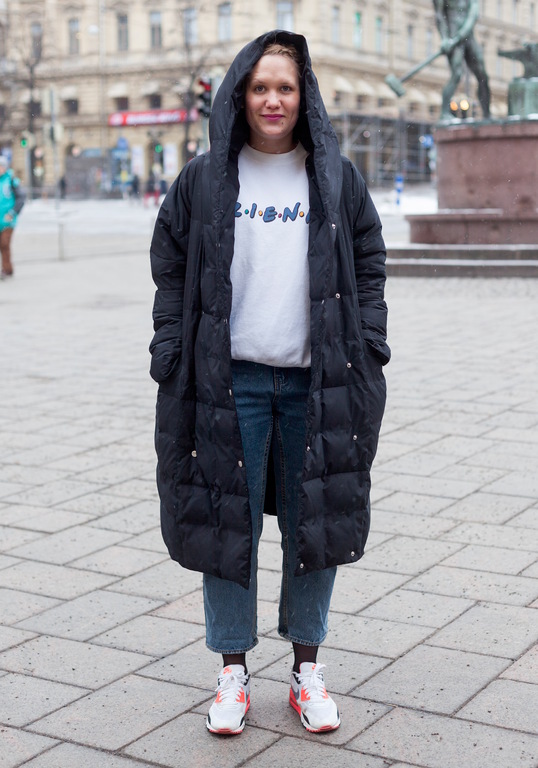 2014年1月赫尔辛基街拍 “围”美风格随心看