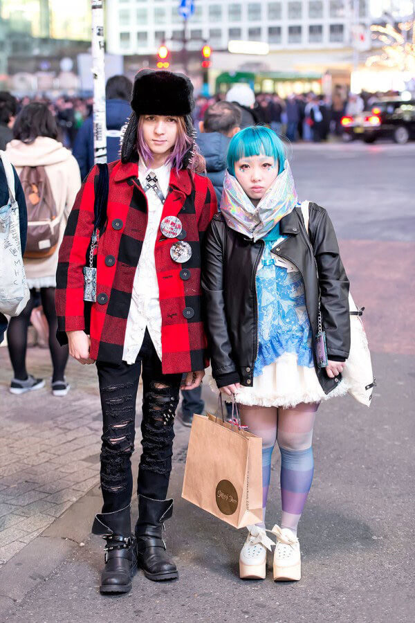 2014年2月日本潮人街拍 雷死人的造型