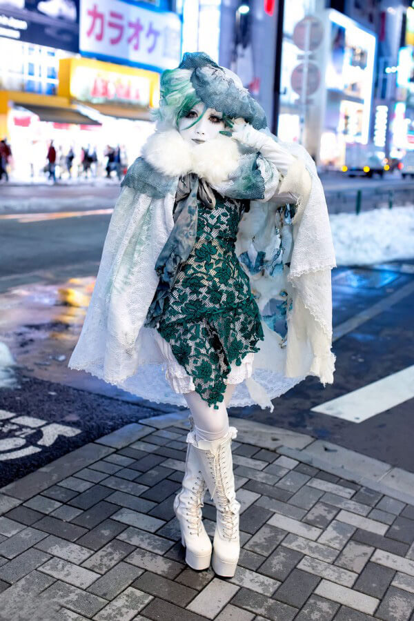 2014年2月日本潮人街拍 雷死人的造型