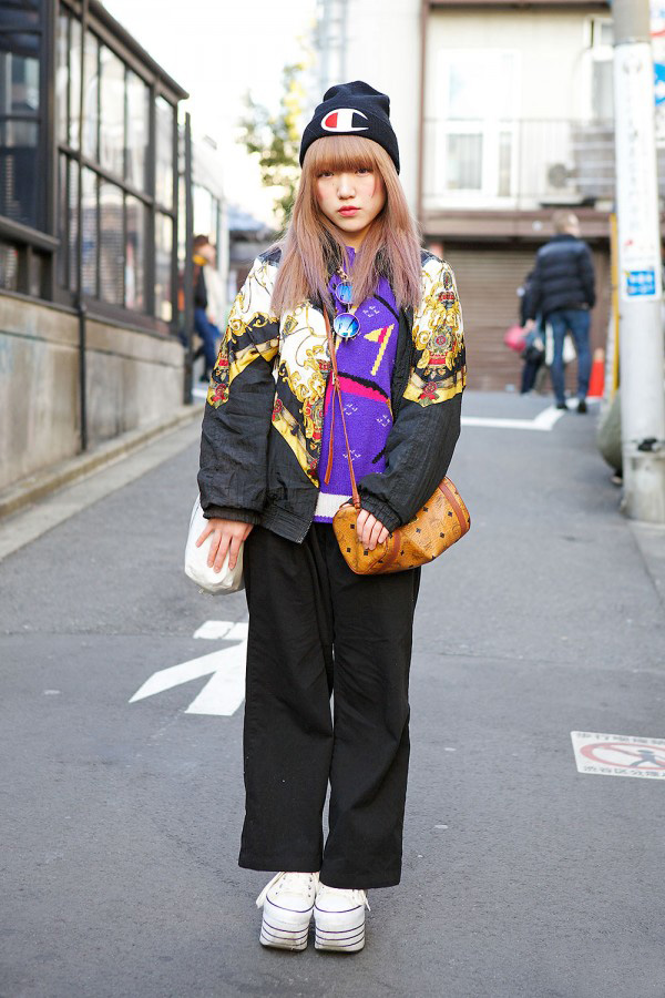 2014年2月日本潮人街拍 雷死人的造型