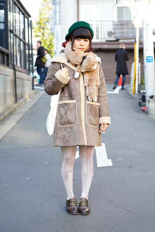 2014年2月日本潮人街拍 雷死人的造型