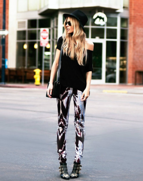 街拍潮人早春风格搭配 超高的搭配技巧