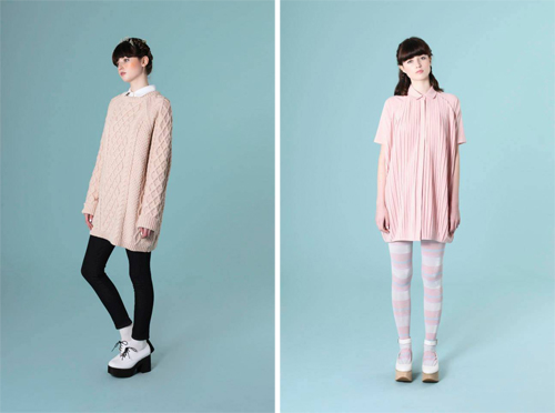 复古学院风潮。THE WHITEPEPPER LookBook