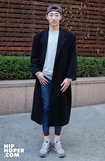 韩国街拍 3月19日 时尚潮流达人暖春造型搭配