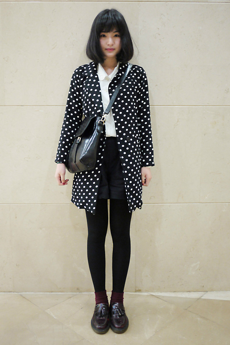 2014年3月国内街拍 看时尚潮人玩转波点游戏