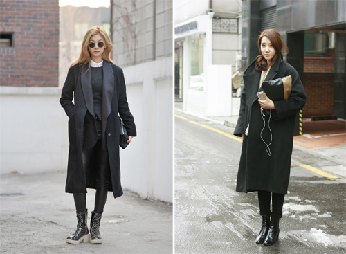 首尔潮人街拍 别样的风情