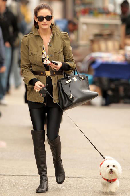 看明星们怎样将火紅的M-65军外套/夹克穿出彩