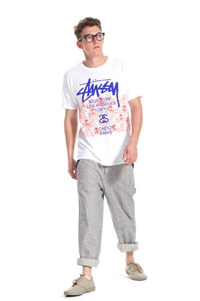 迎接阳光明媚的春天 Stussy Japan 2014 春季造型搭配