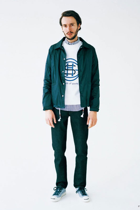 日式与美式互相融合的休闲风格 Journal Standard 2014春夏造型搭配