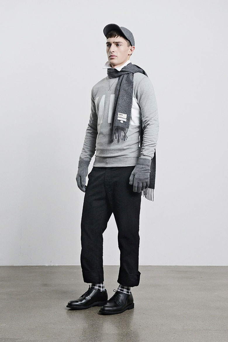 北欧时尚品牌 Brand8 2014 秋冬 CITY SURFACES 造型搭配