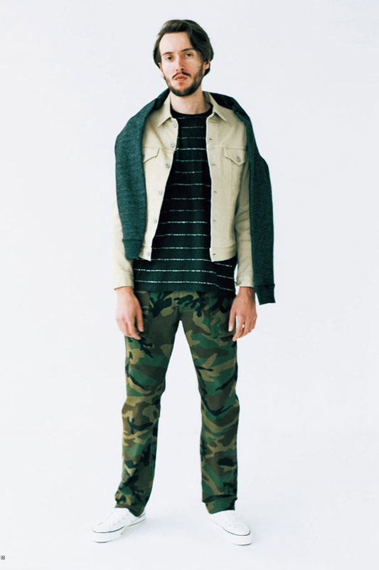 日式与美式互相融合的休闲风格 Journal Standard 2014春夏造型搭配