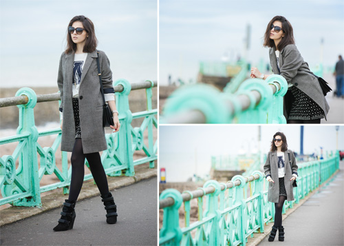 俄罗斯时尚博主Doina Ciobanu搭配志 摩登之花