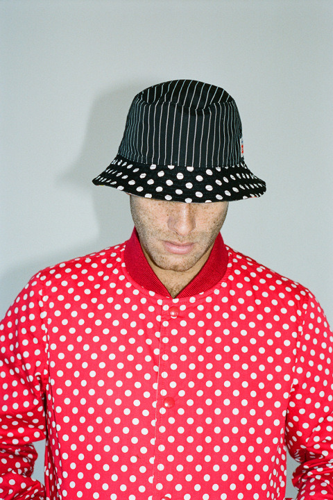 《SENSE》杂志:COMME des GARCONS SHIRT x Supreme 2014春夏造型搭配