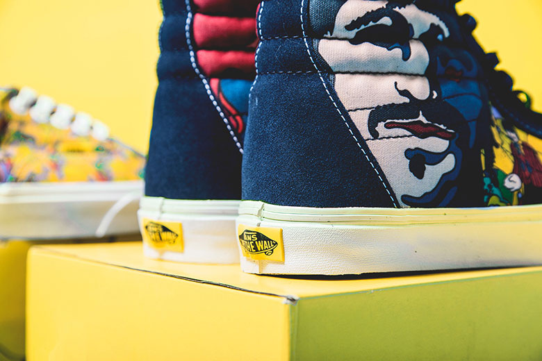 经典话题性合作 The Beatles x Vans 2014 合作系列