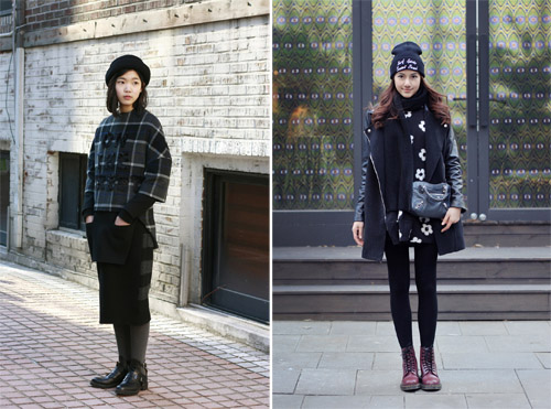 首尔潮人街拍 别样的风情