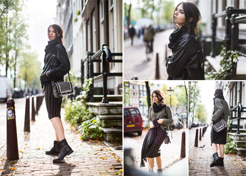 俄罗斯时尚博主Doina Ciobanu搭配志 摩登之花