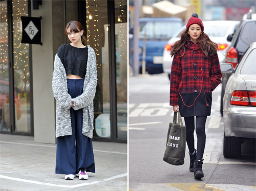 首尔潮人街拍 别样的风情