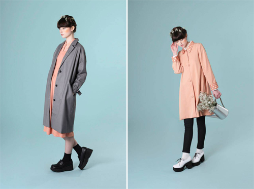 复古学院风潮。THE WHITEPEPPER LookBook