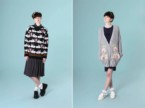 复古学院风潮。THE WHITEPEPPER LookBook
