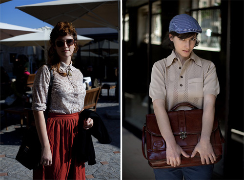 特拉维夫街拍 神秘之都的时尚搭配