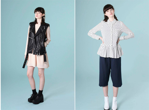 复古学院风潮。THE WHITEPEPPER LookBook