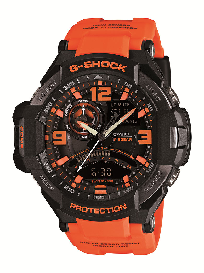G-SHOCK 航空腕表坚韧上市