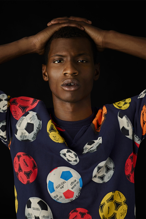 90年代足球文化的设计风格 adidas Originals Blue系列 2014春夏造型搭配