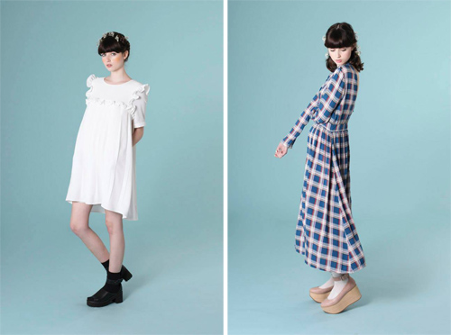 复古学院风潮。THE WHITEPEPPER LookBook