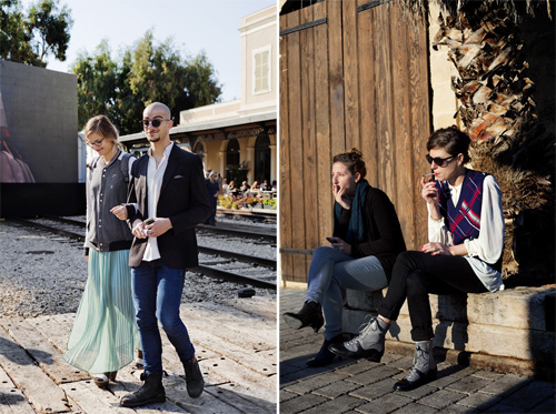 特拉维夫街拍 神秘之都的时尚搭配