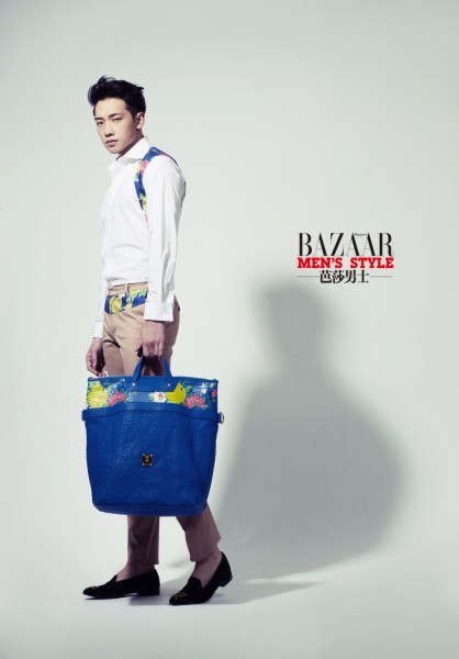 Rain重返舞台 封面首秀结缘《芭莎男士》