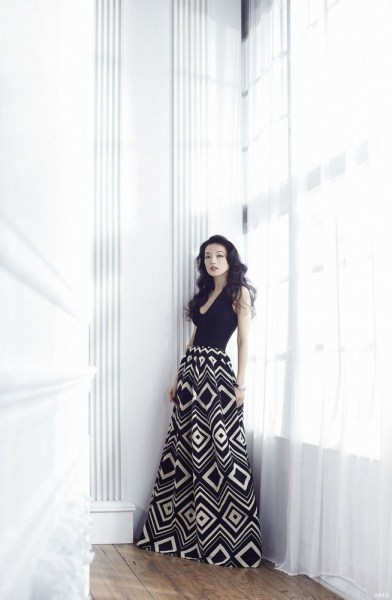 舒淇优雅登VOGUE 华美复古范儿上演女神魅惑