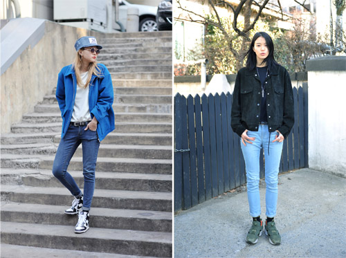 首尔潮人街拍 别样的风情