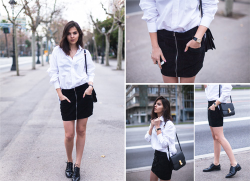 俄罗斯时尚博主Doina Ciobanu搭配志 摩登之花