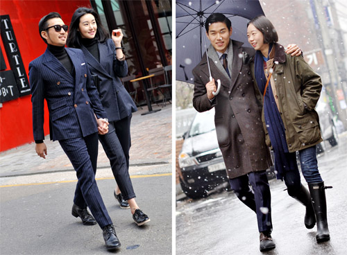 首尔潮人街拍 别样的风情