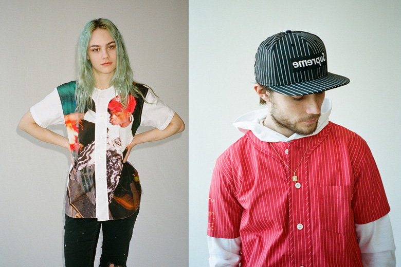 《SENSE》杂志:COMME des GARCONS SHIRT x Supreme 2014春夏造型搭配