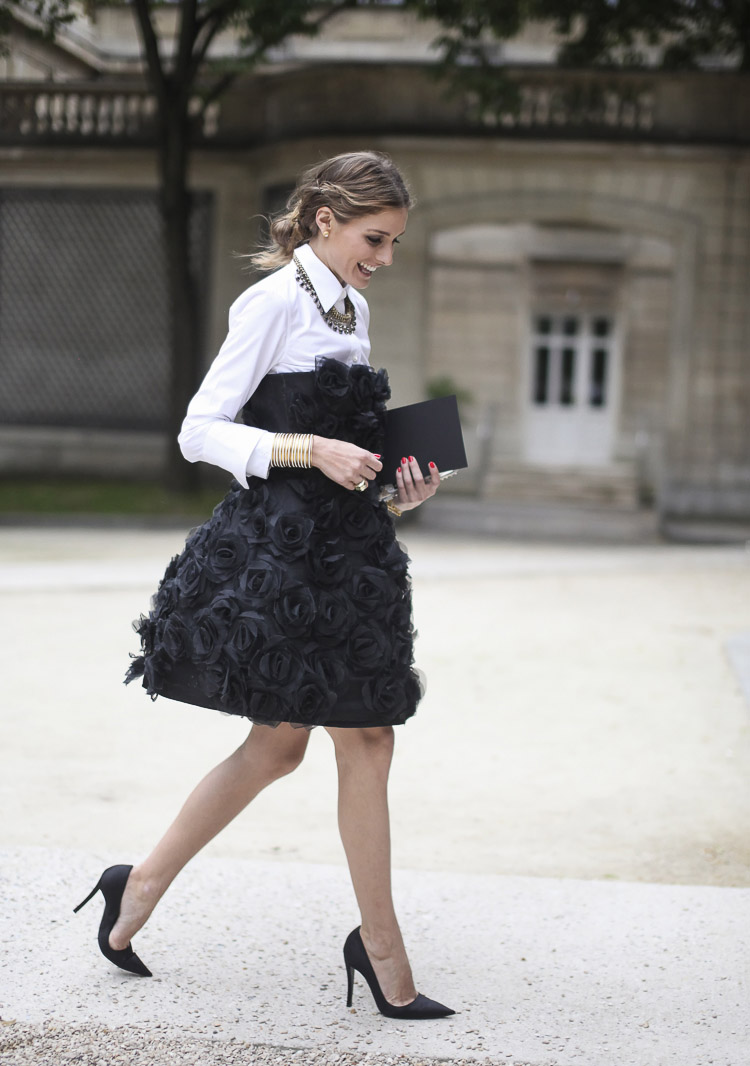 2014年3月29日欧美街拍 春季里的短裙风格秀