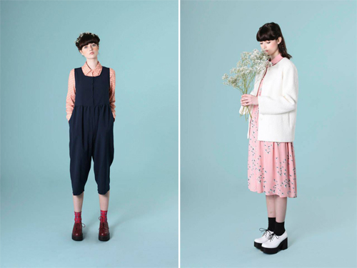 复古学院风潮。THE WHITEPEPPER LookBook